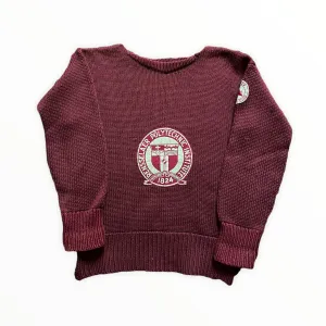 1950s RH Macys & Co Rensselaer Polytechnic Institute Varsity Sweater