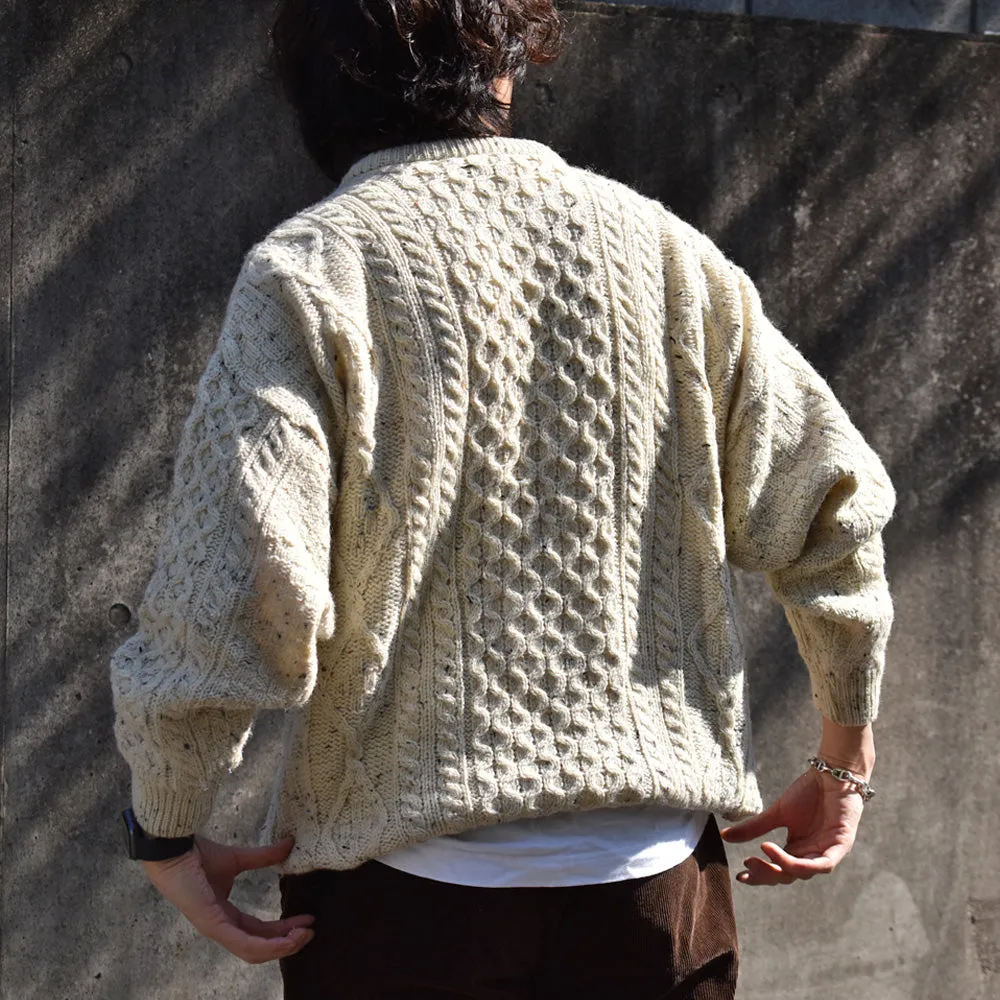 90's ARAN SWEATER MARKET アランセーター アイルランド製 231018