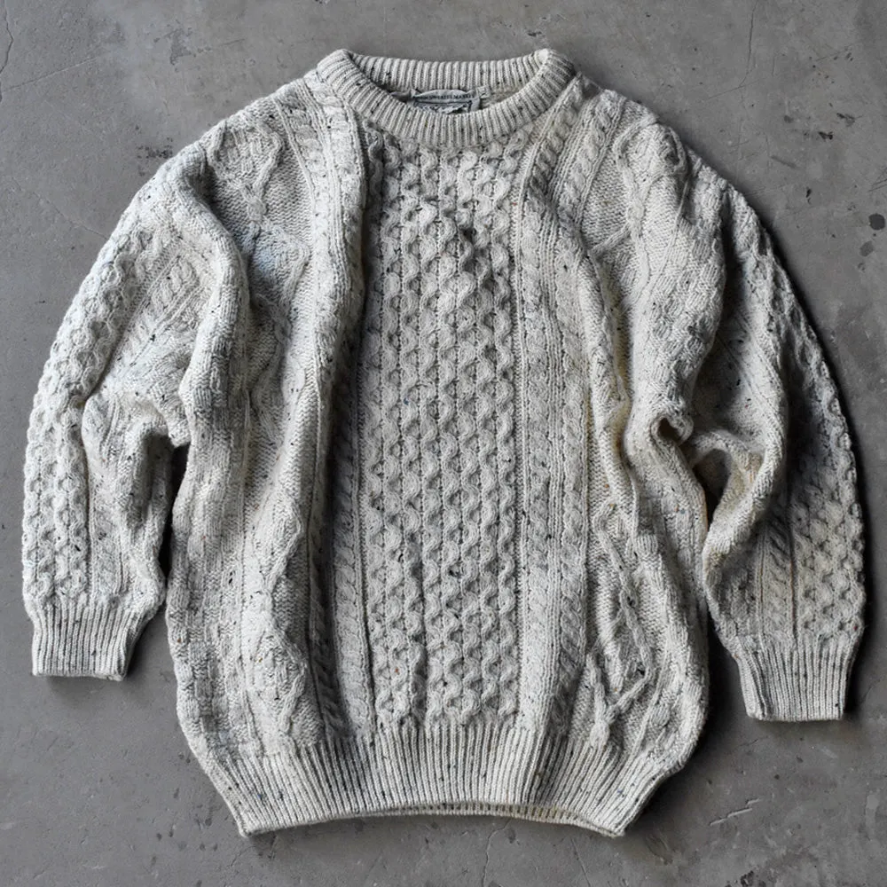 90's ARAN SWEATER MARKET アランセーター アイルランド製 231018