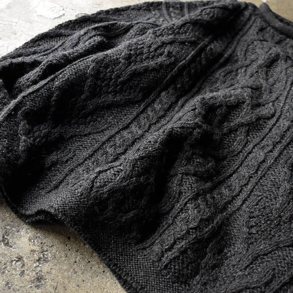 90's～ British Wool naturally フィッシャーマン アランニットセーター イギリス製 231231H