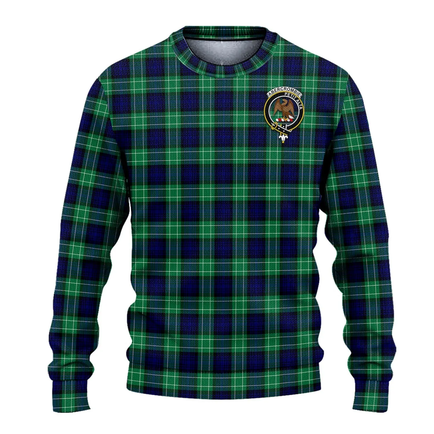 Abercrombie Tartan Ugly Sweater with Family Crest