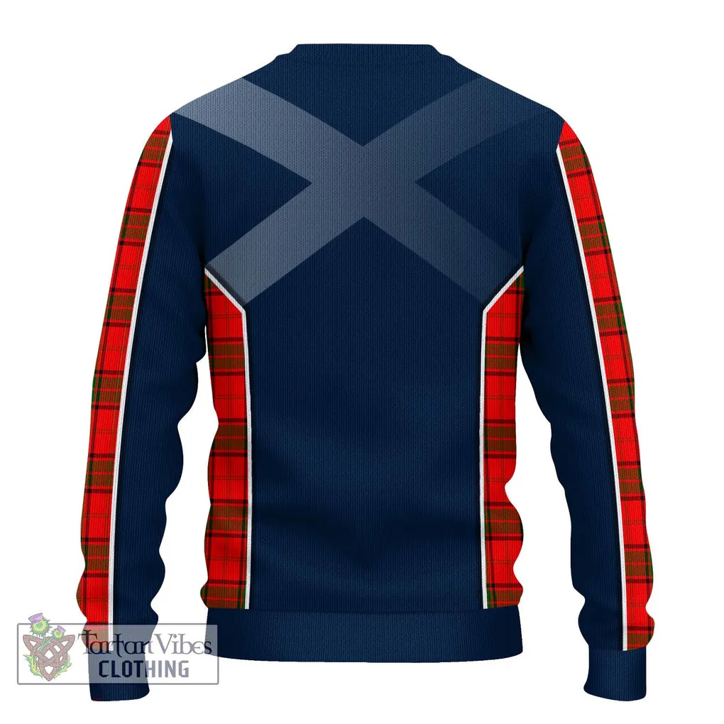 Adair Tartan Ugly Sweater with Family Crest and Lion Rampant Vibes Sport Style