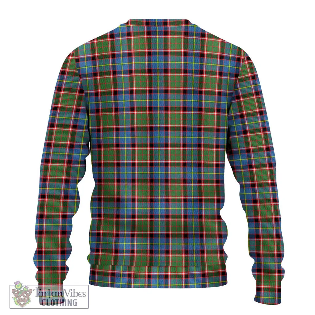 Aikenhead Tartan Ugly Sweater with Family Crest DNA In Me Style