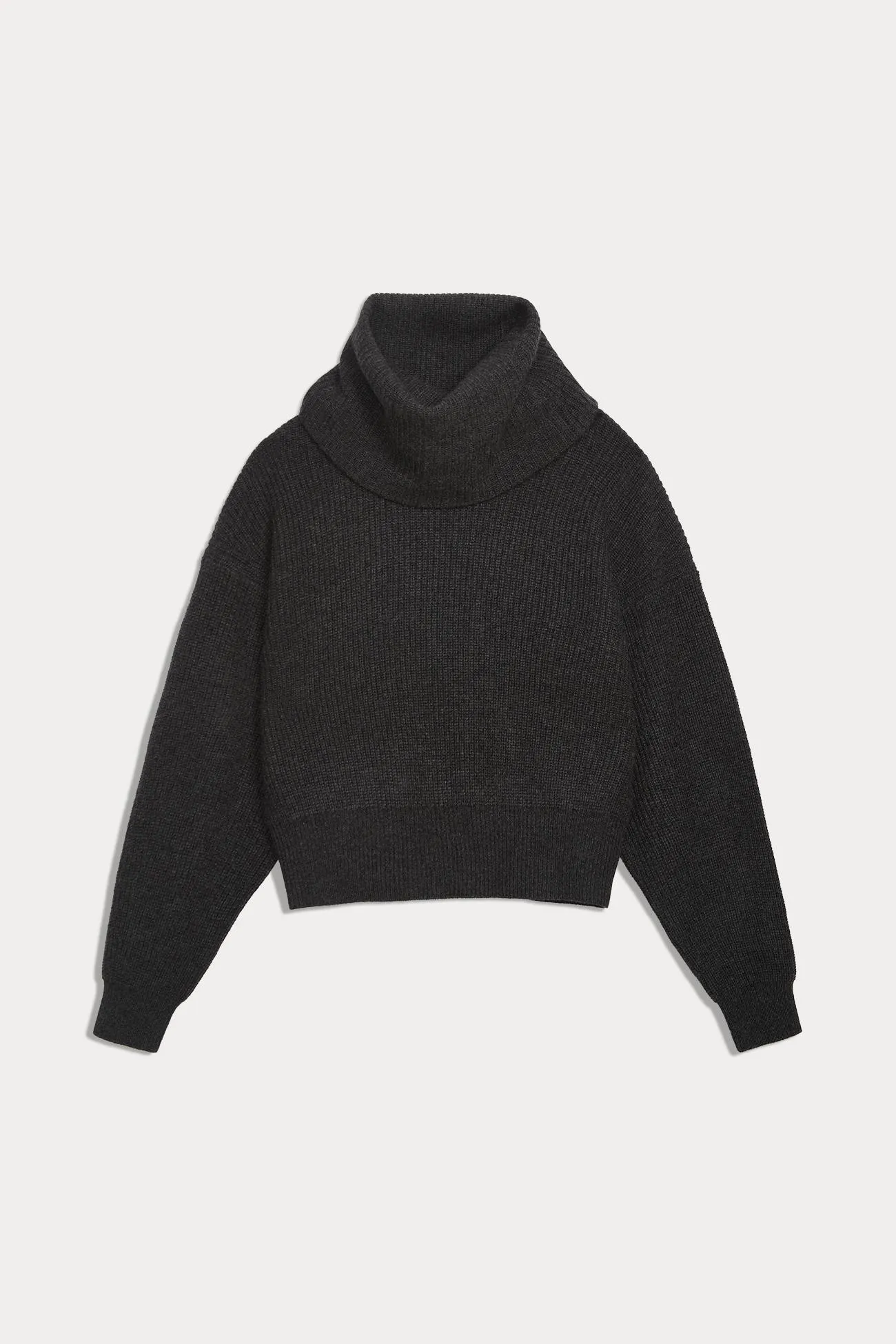 ALAYAH CASHMERE TURTLENECK SWEATER