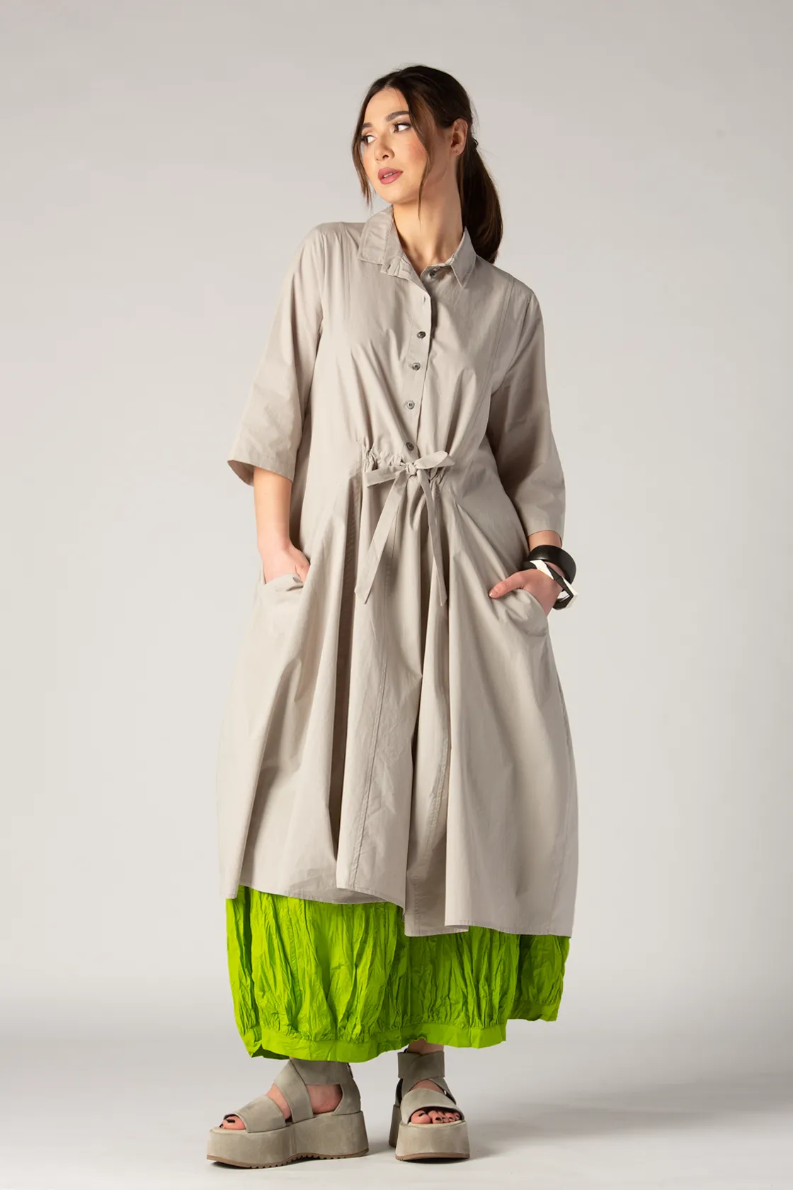 ALEMBIKA Sheri Dress in Sand