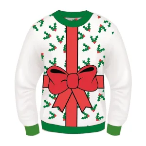 All Wrapped Up Ugly Christmas Sweater Adult