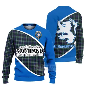 Allardice Family Crest Tartan Ugly Sweater Celebrate Saint Andrew's Day in Style