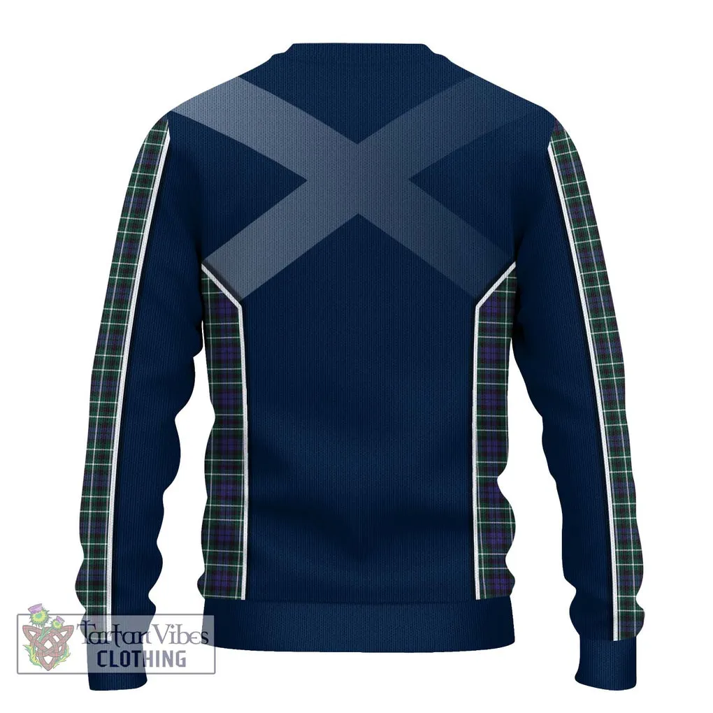 Allardice Tartan Ugly Sweater with Family Crest and Lion Rampant Vibes Sport Style