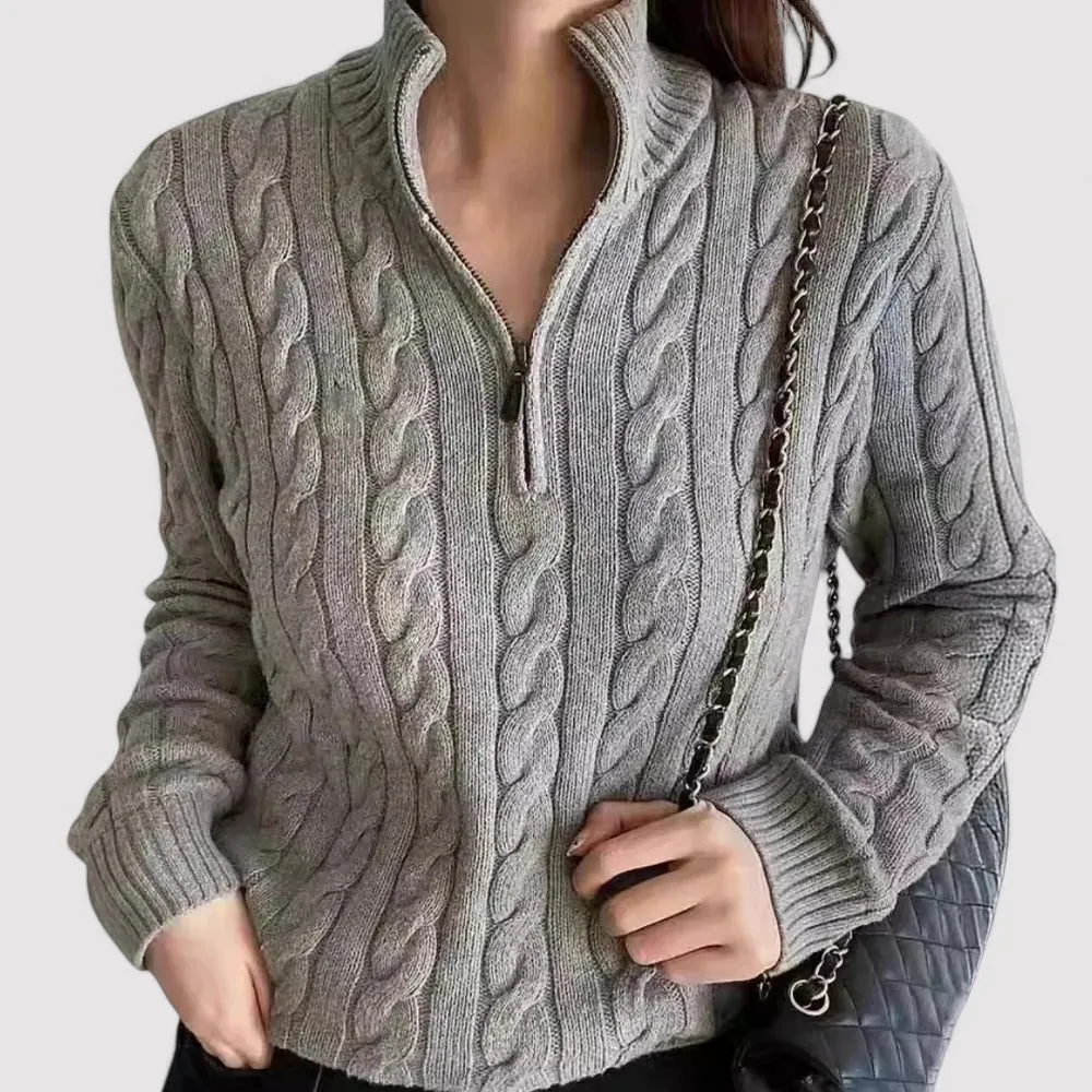 Ancien | Women's Verbier Half Zip Sweater