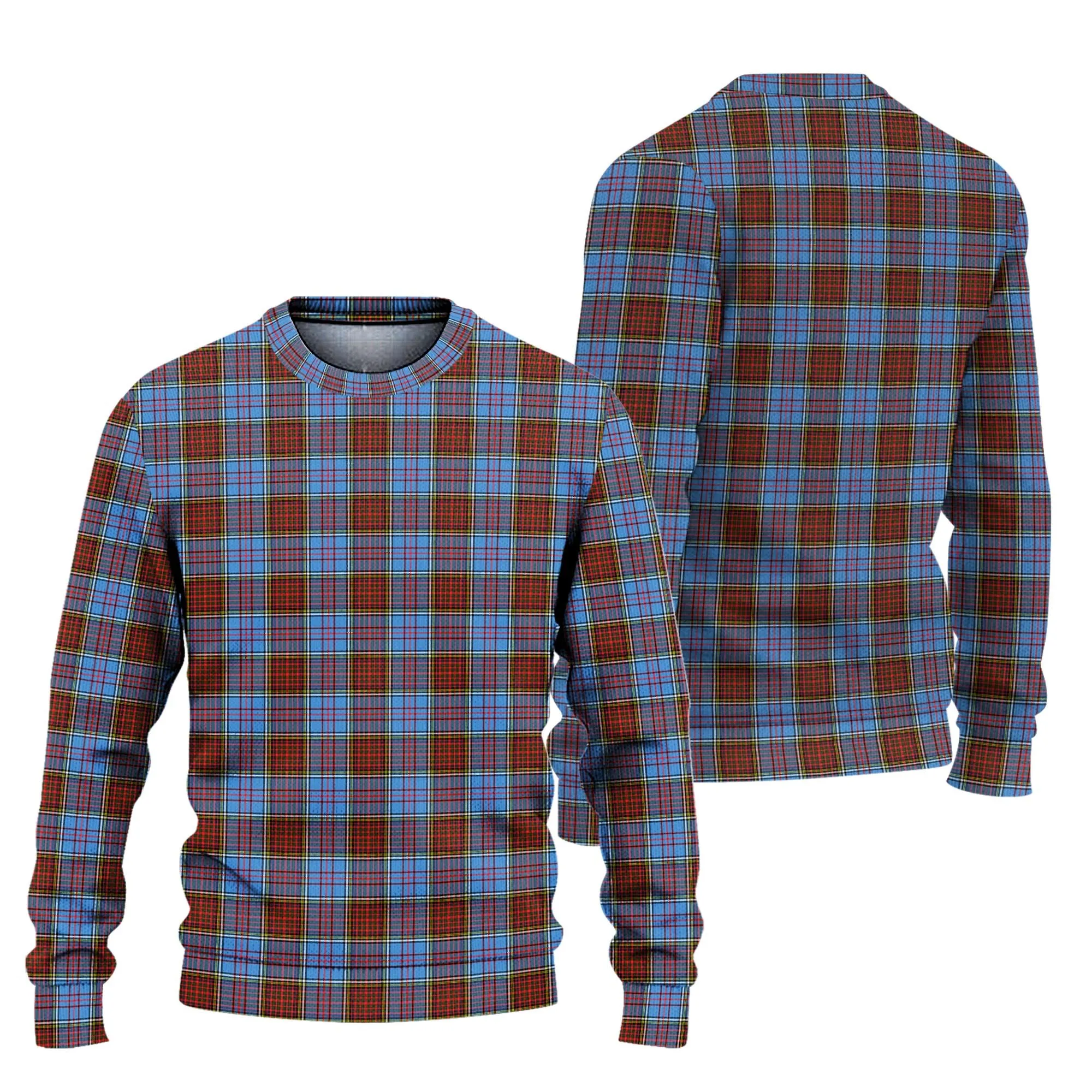 Anderson Modern Tartan Ugly Sweater