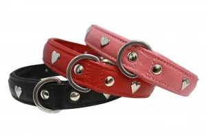 Angel Rotterdam Hearts Leather Collar