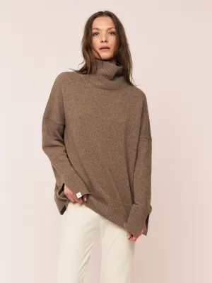 Anna TN Sweater - Brown Melange