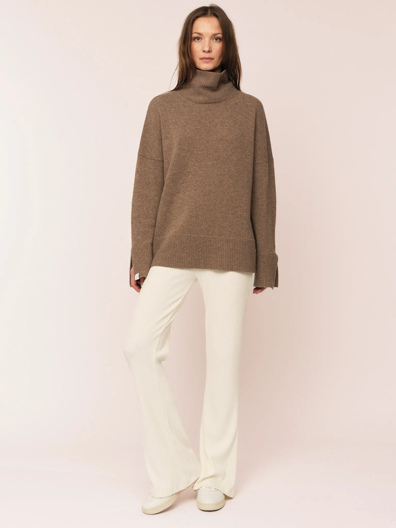 Anna TN Sweater - Brown Melange