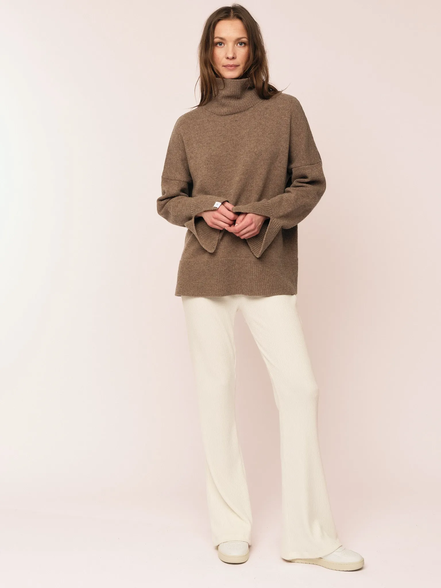 Anna TN Sweater - Brown Melange