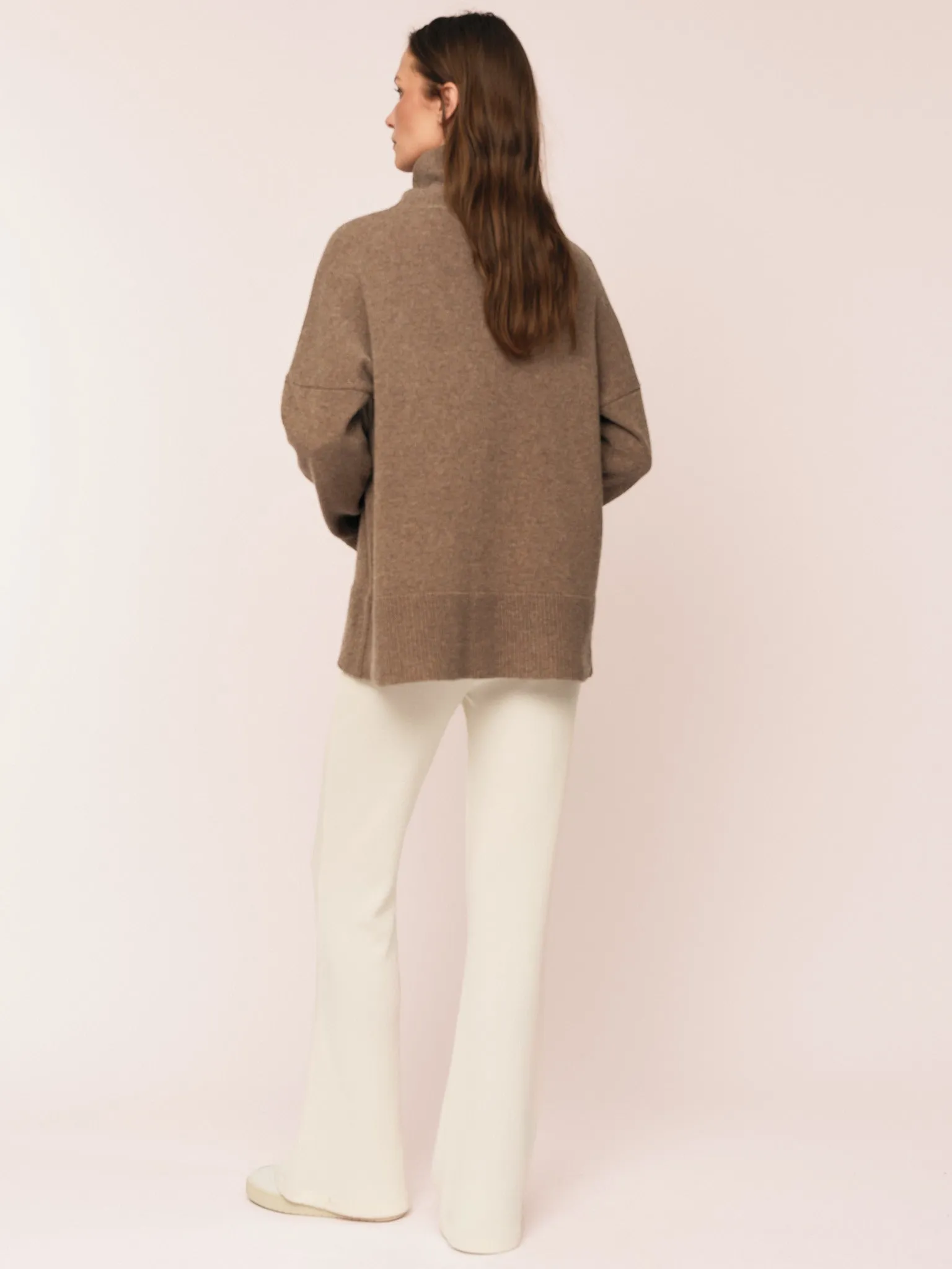 Anna TN Sweater - Brown Melange