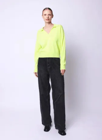 Berenice AmyPolo Sweater in Citrus Punch