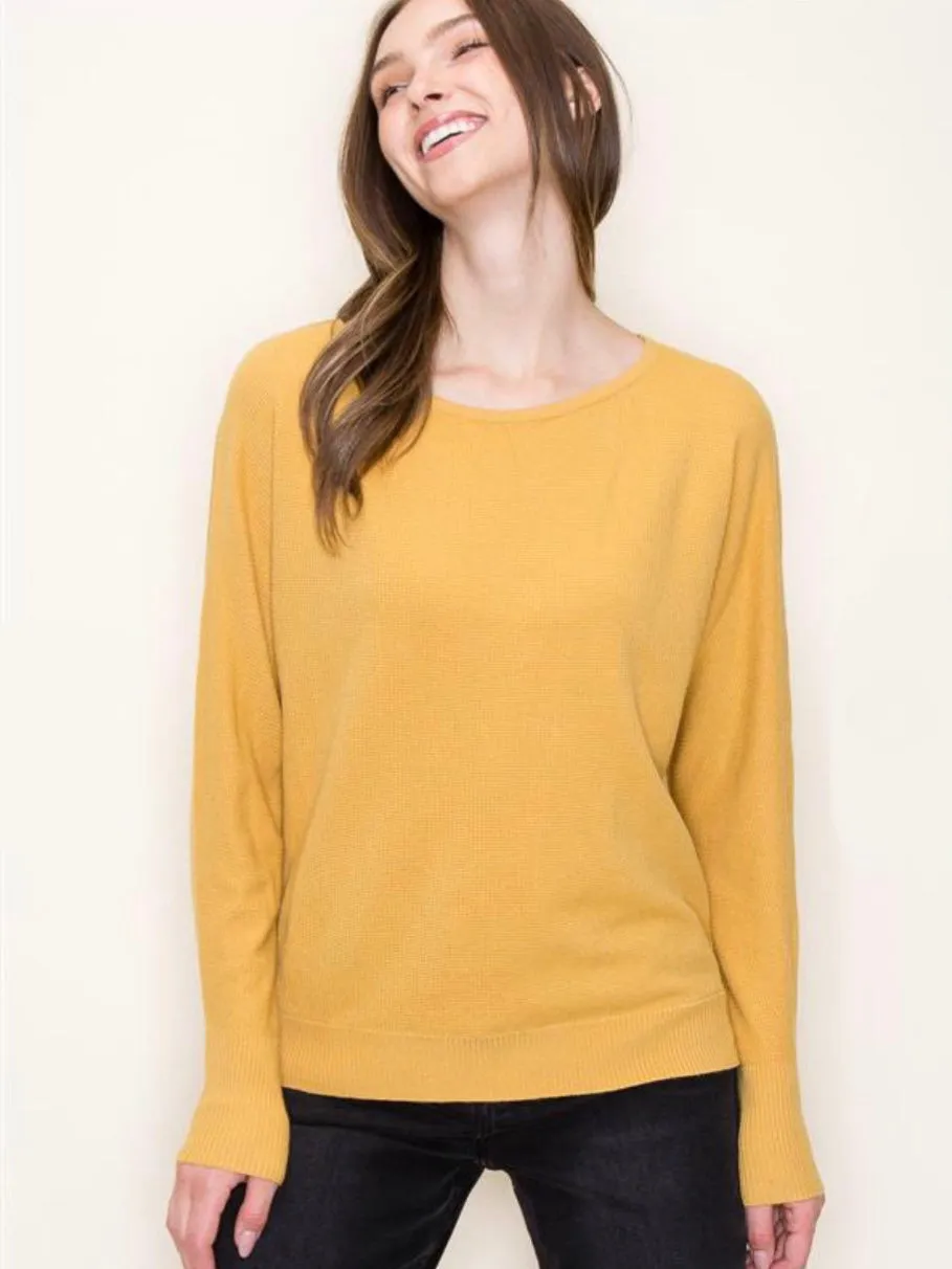 Blaire Sweater - Mustard