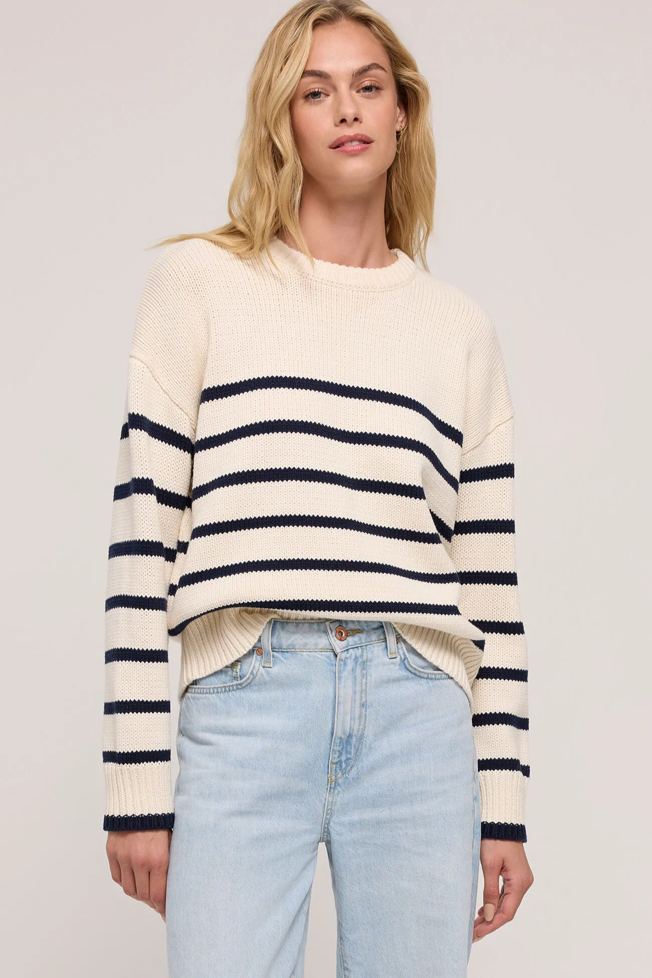 Boyfriend Stripe Sweater