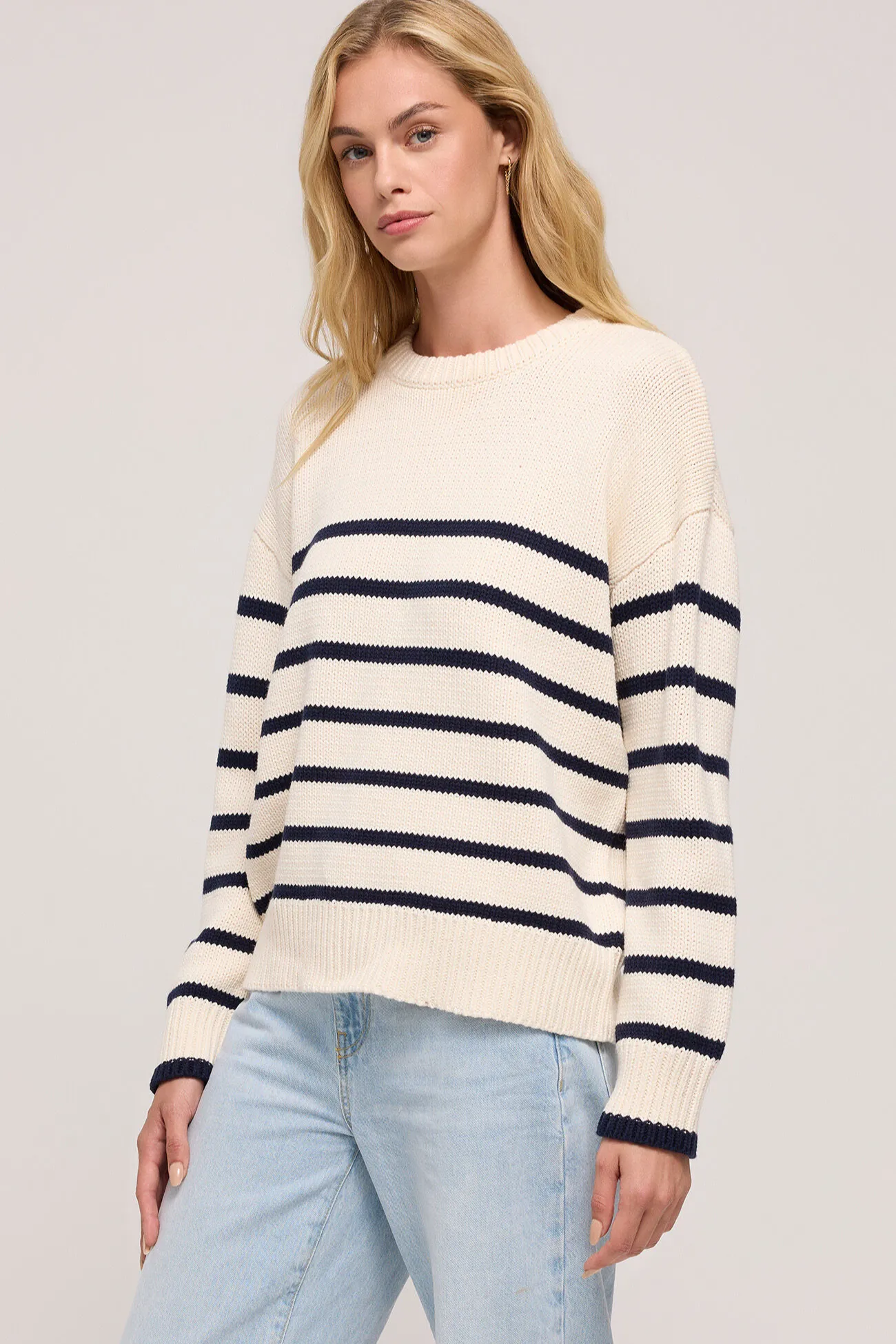 Boyfriend Stripe Sweater