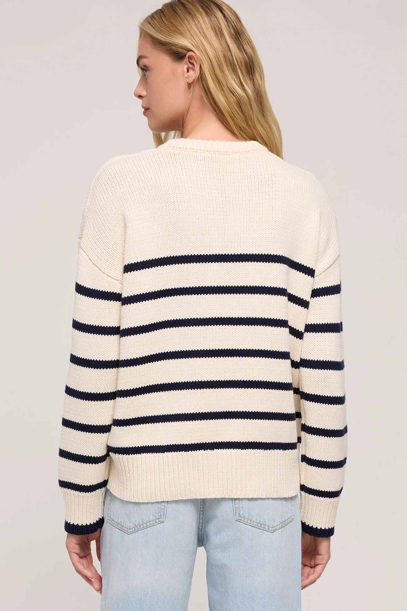 Boyfriend Stripe Sweater