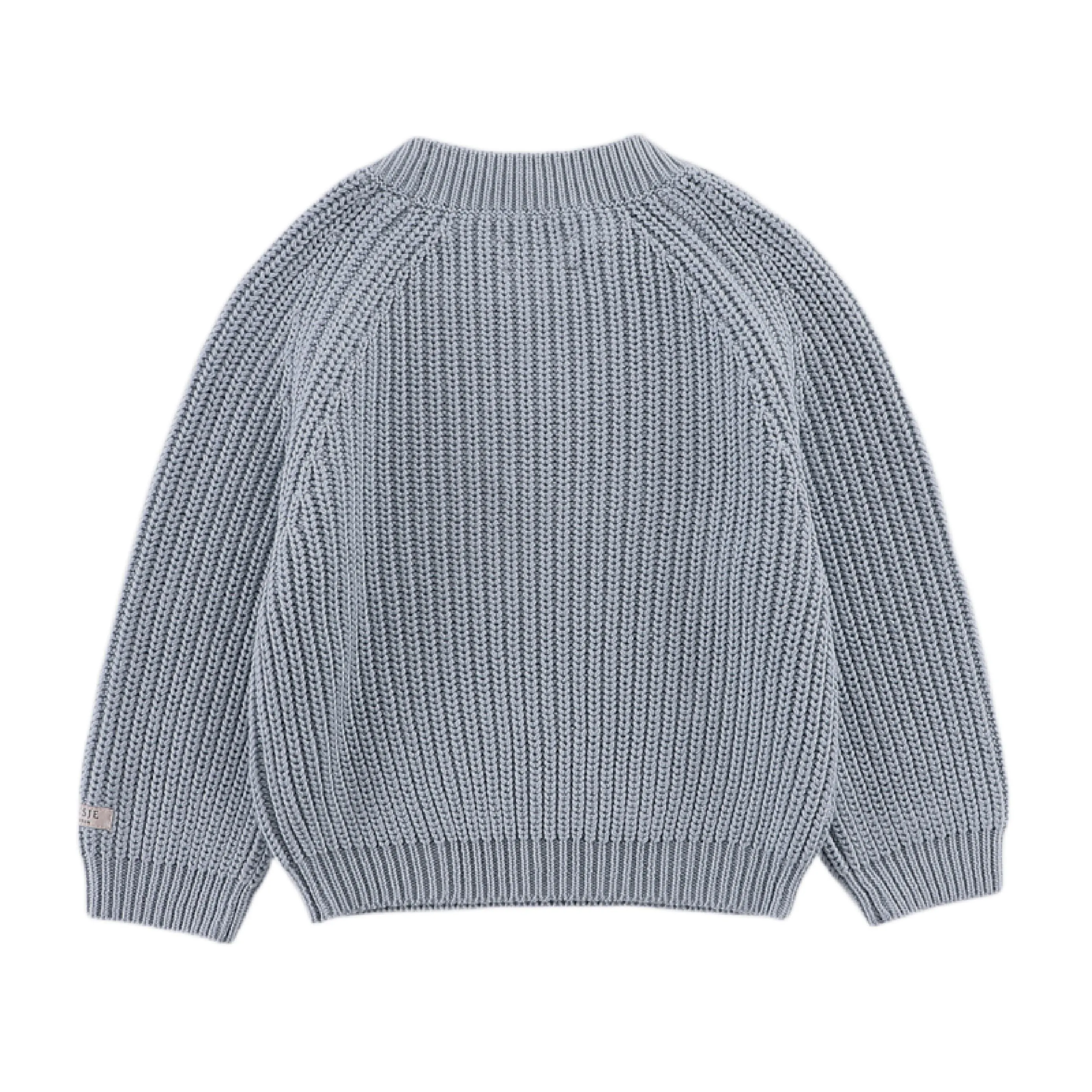 Boys Blue Knitted Jade Sweater