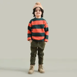 Boys Knitted Sweater Stripes