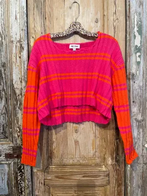 Bright Distressed Sweater