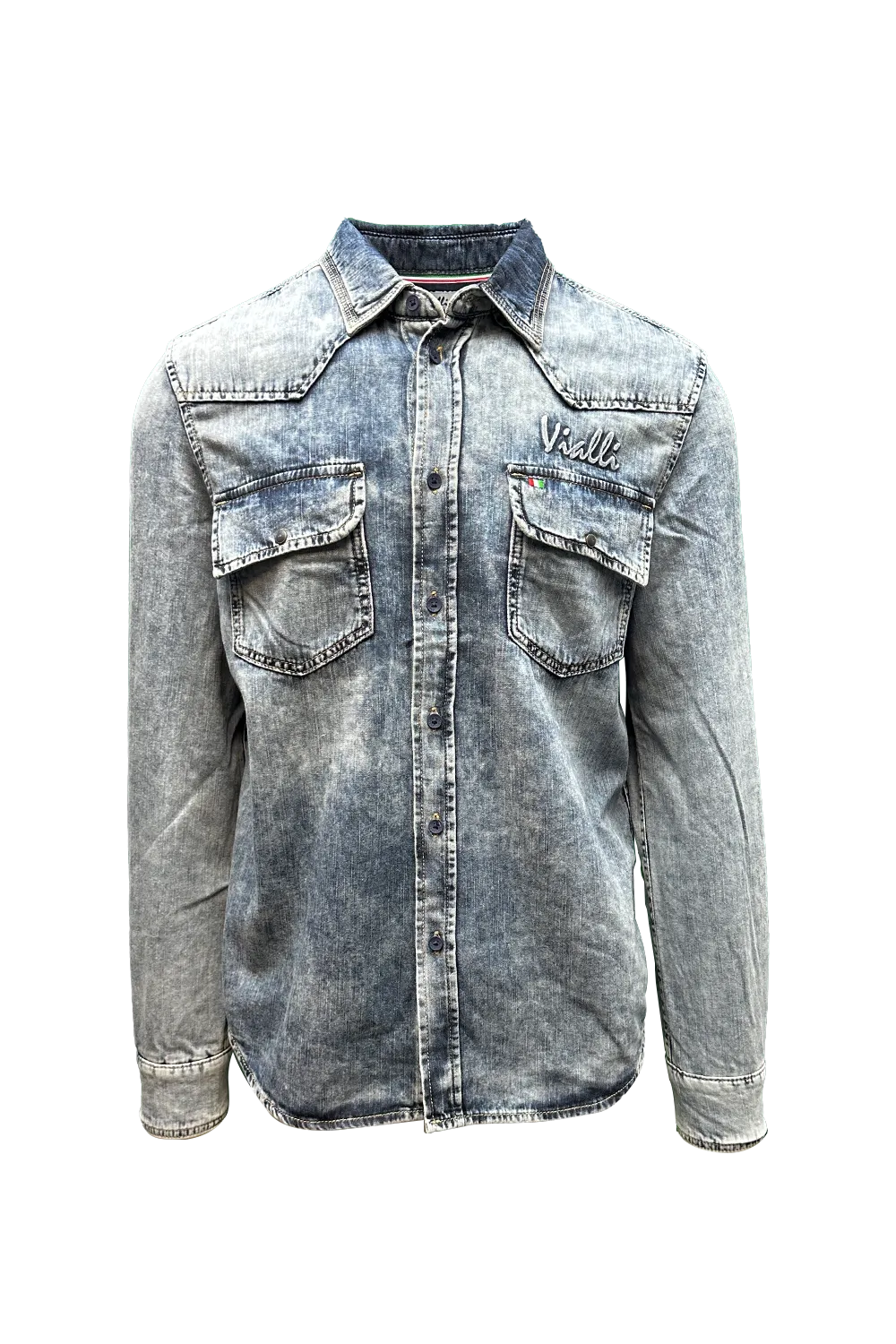 Bublioni Acid Wash Shirt*