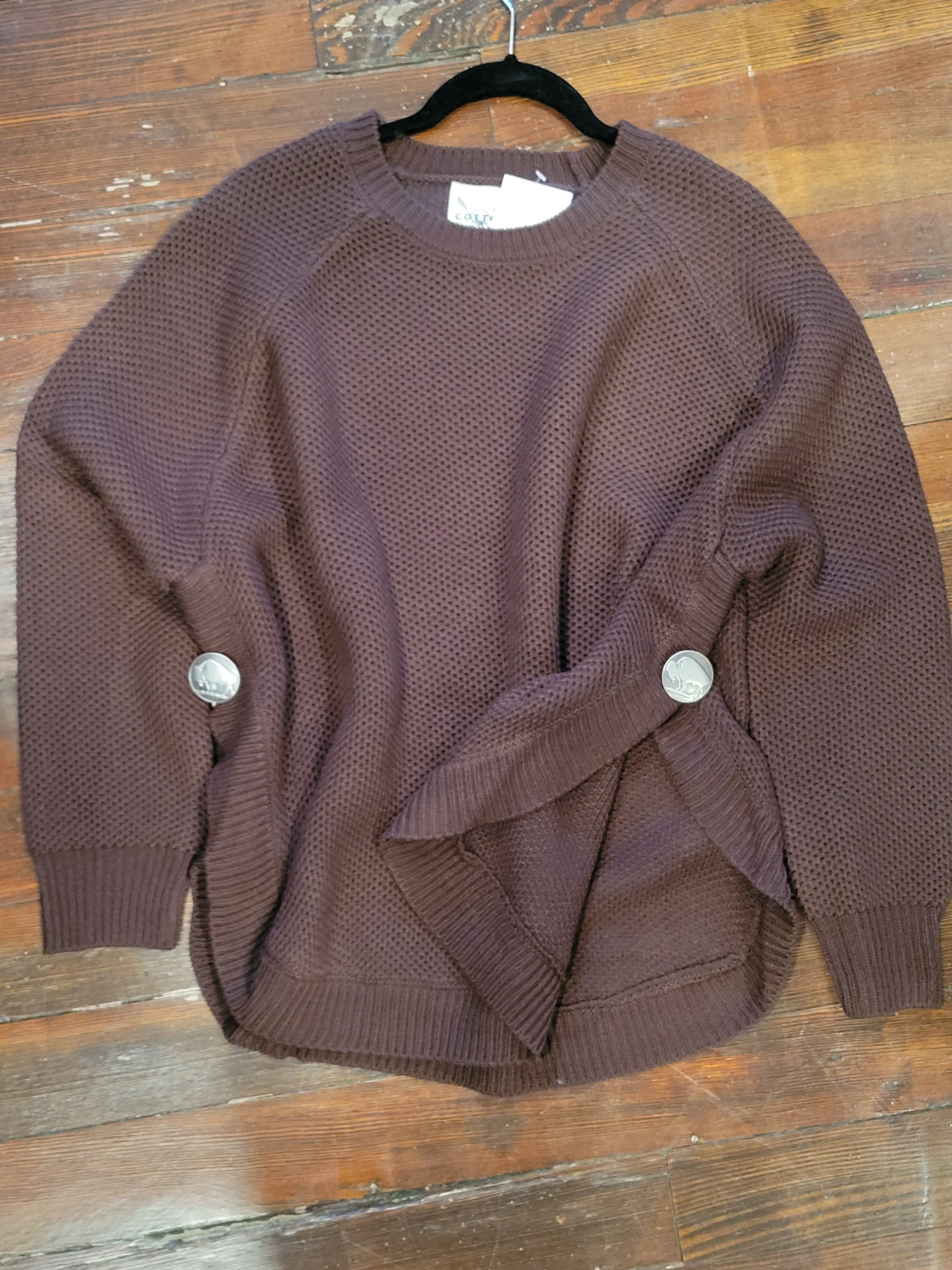 Buffalo Button Sweater