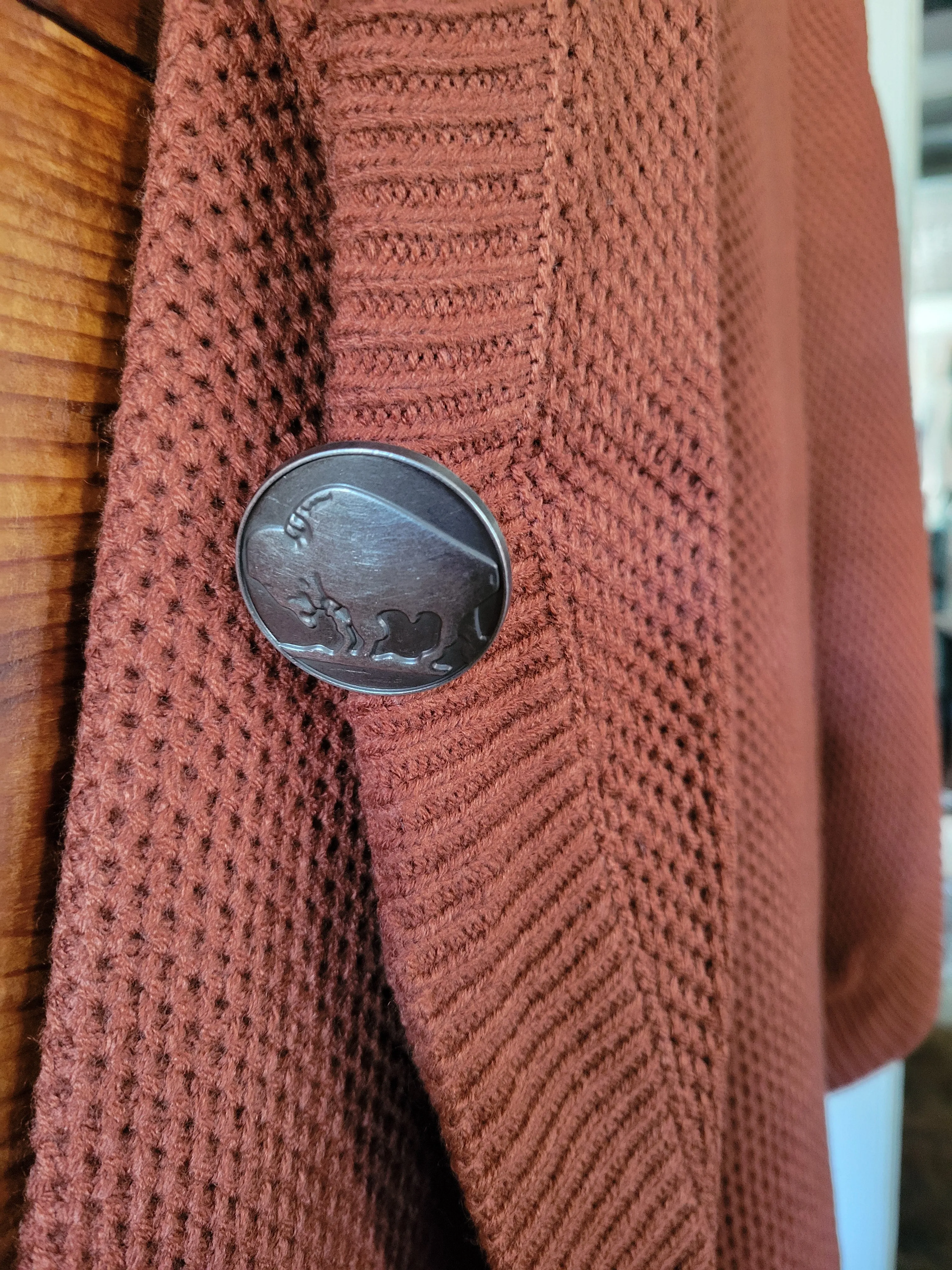 Buffalo Button Sweater