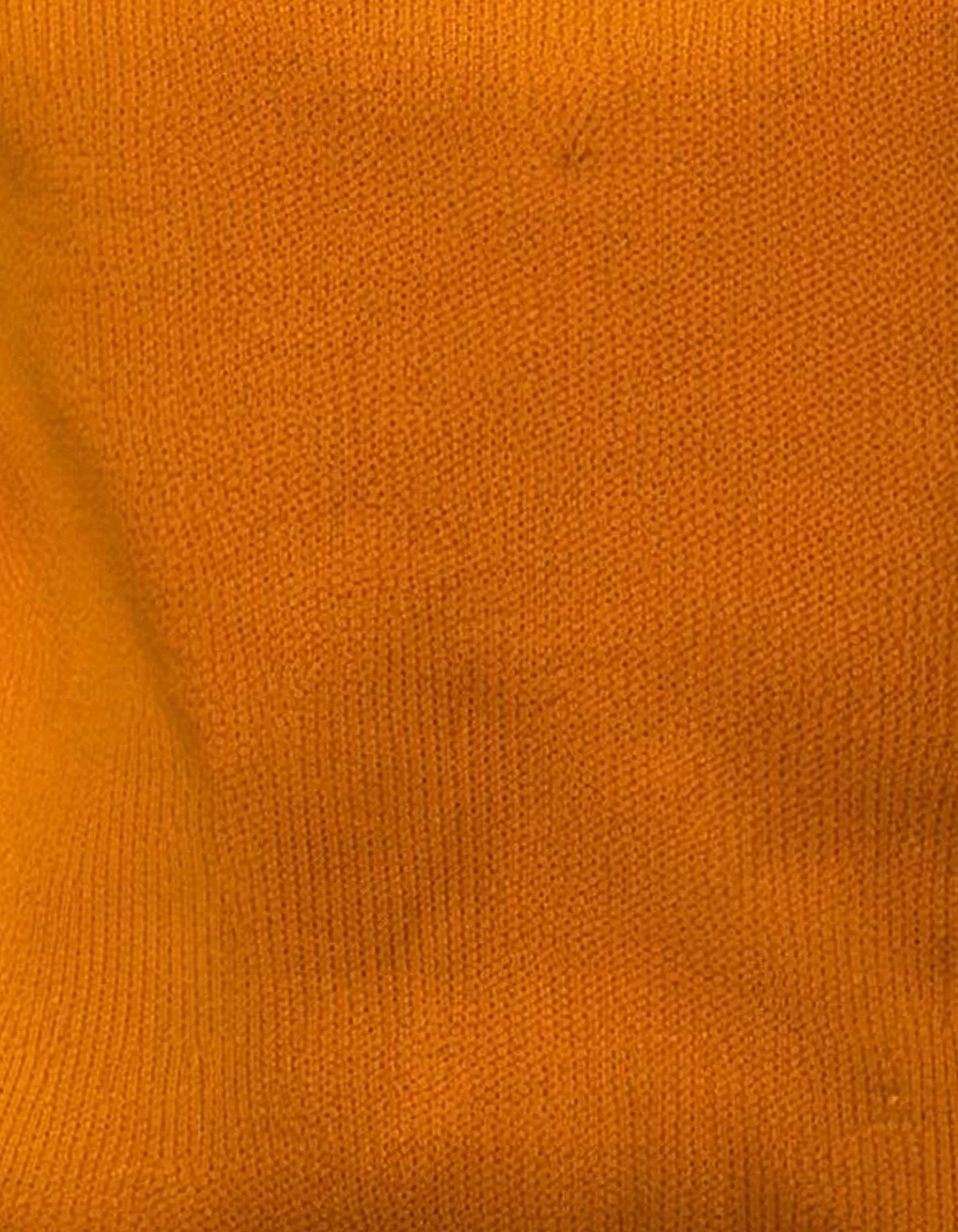 Burnt Orange Lightweight Turtleneck Pullover