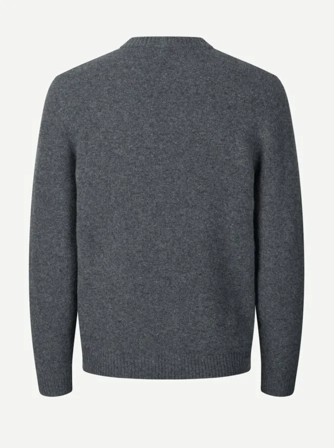 BUTLER O-NECK | GREY MELANGE