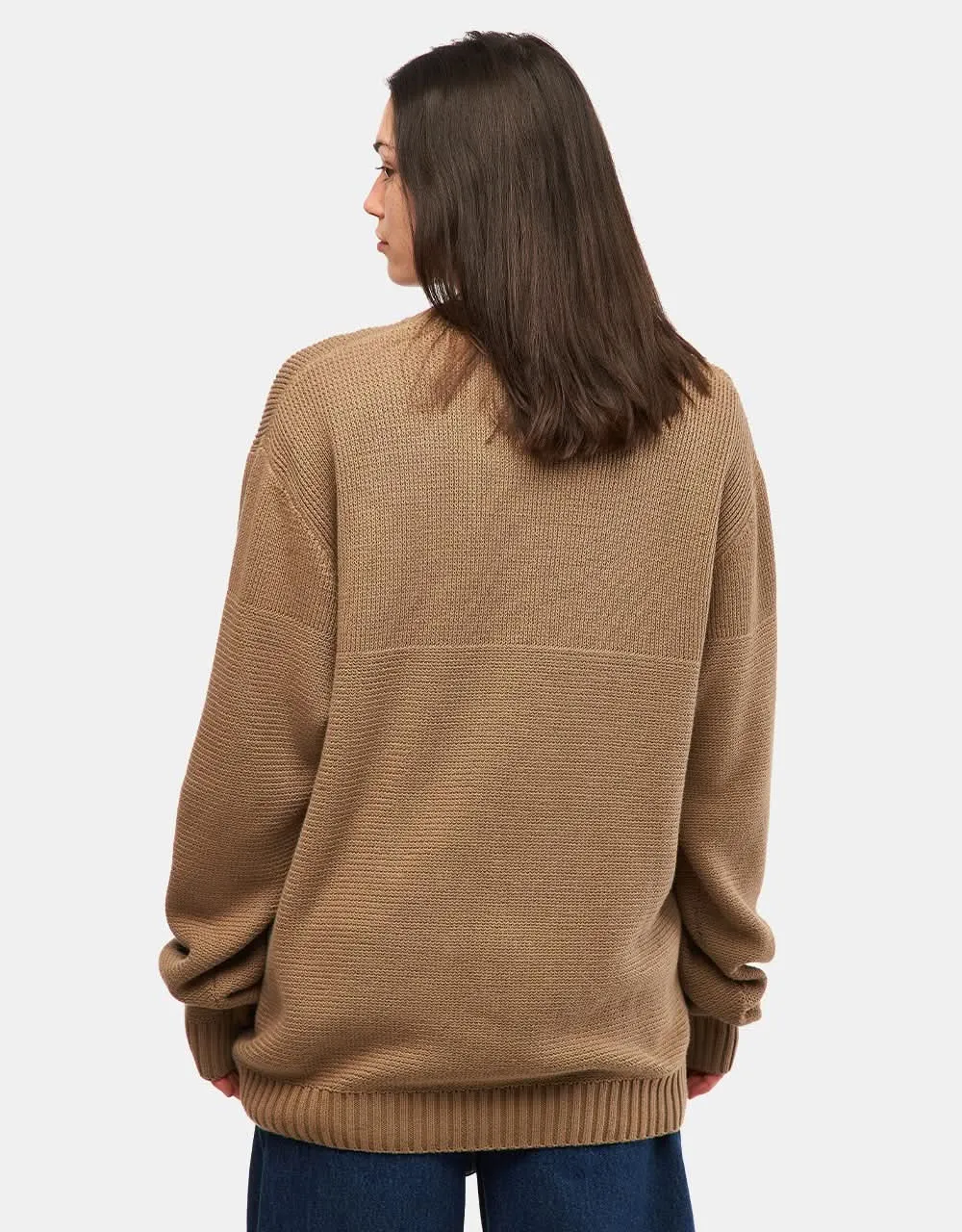 Carhartt WIP Chane Sweater - Leather/Gold