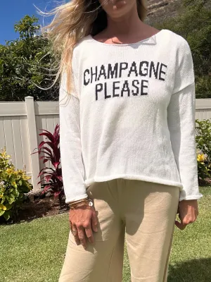 Champagne Please sweater