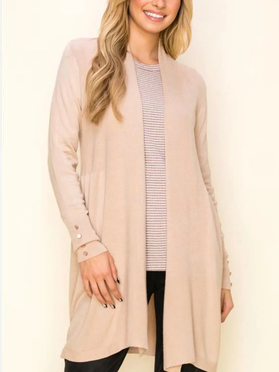 Charley Sweater Cardigan - Oatmeal