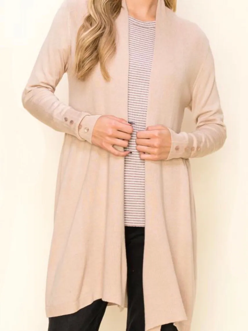 Charley Sweater Cardigan - Oatmeal