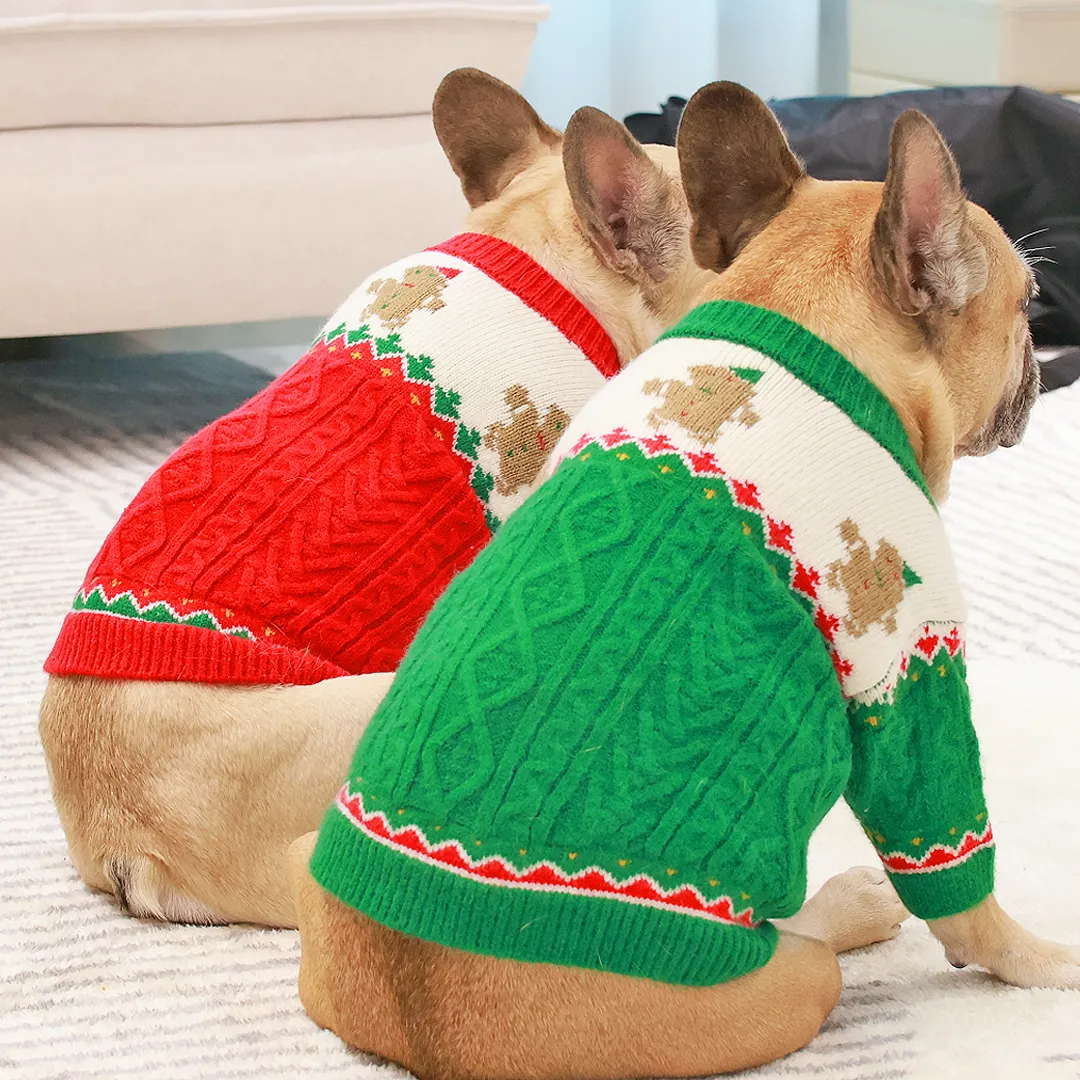 Christmas Sweater   Deer Beanie Combo