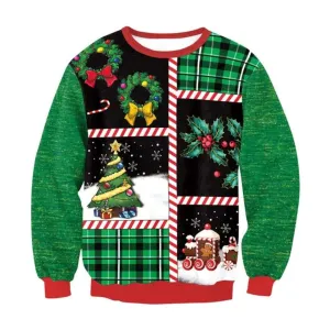 Christmas Symbols Ugly Sweater