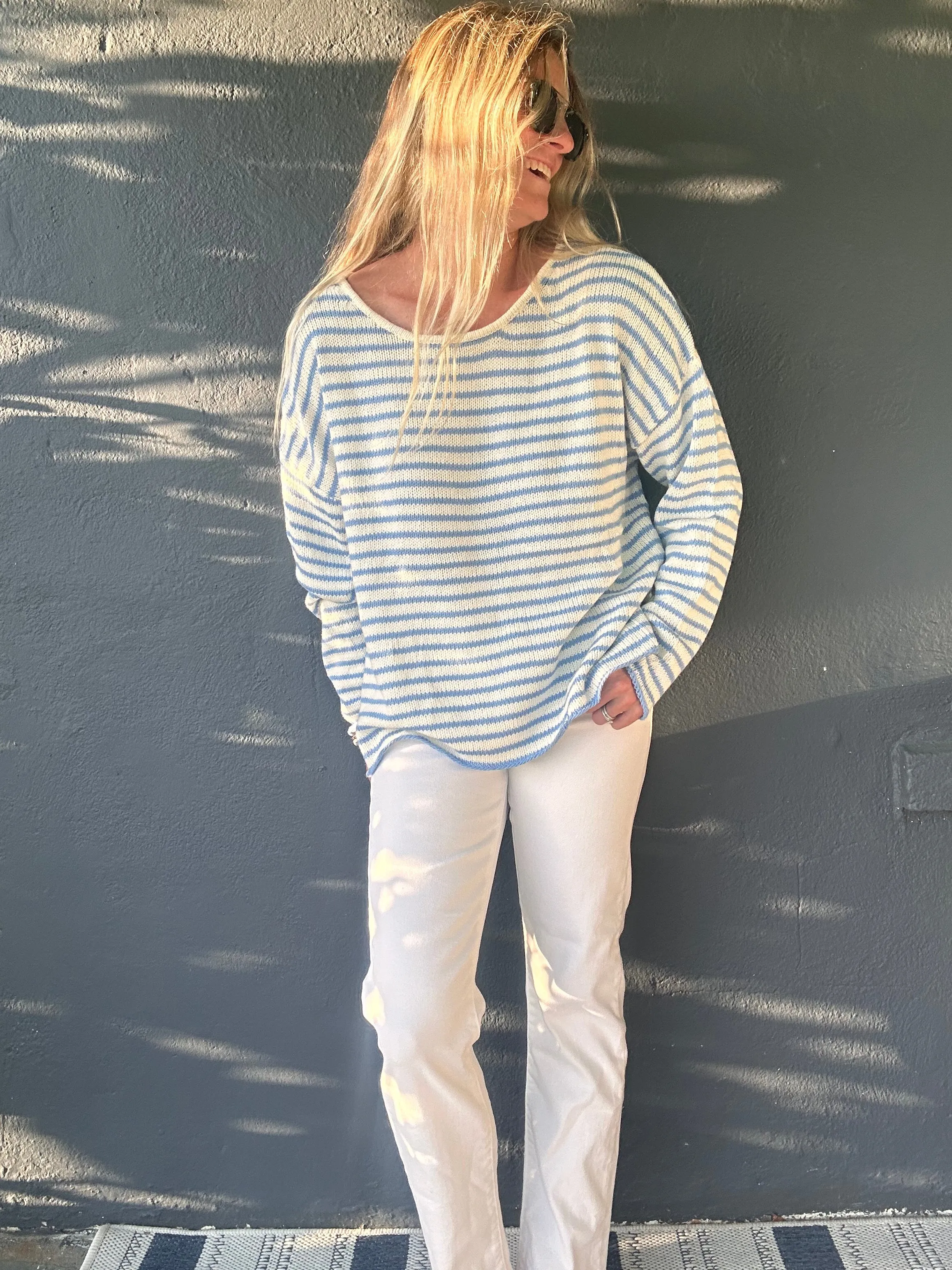 Coastal Classic stripe sweater