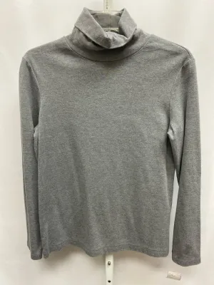 Croft & Barrow Size Medium Gray Long Sleeve Top