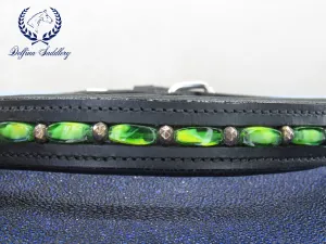 Custom Collar : Radioactive Bling - Large