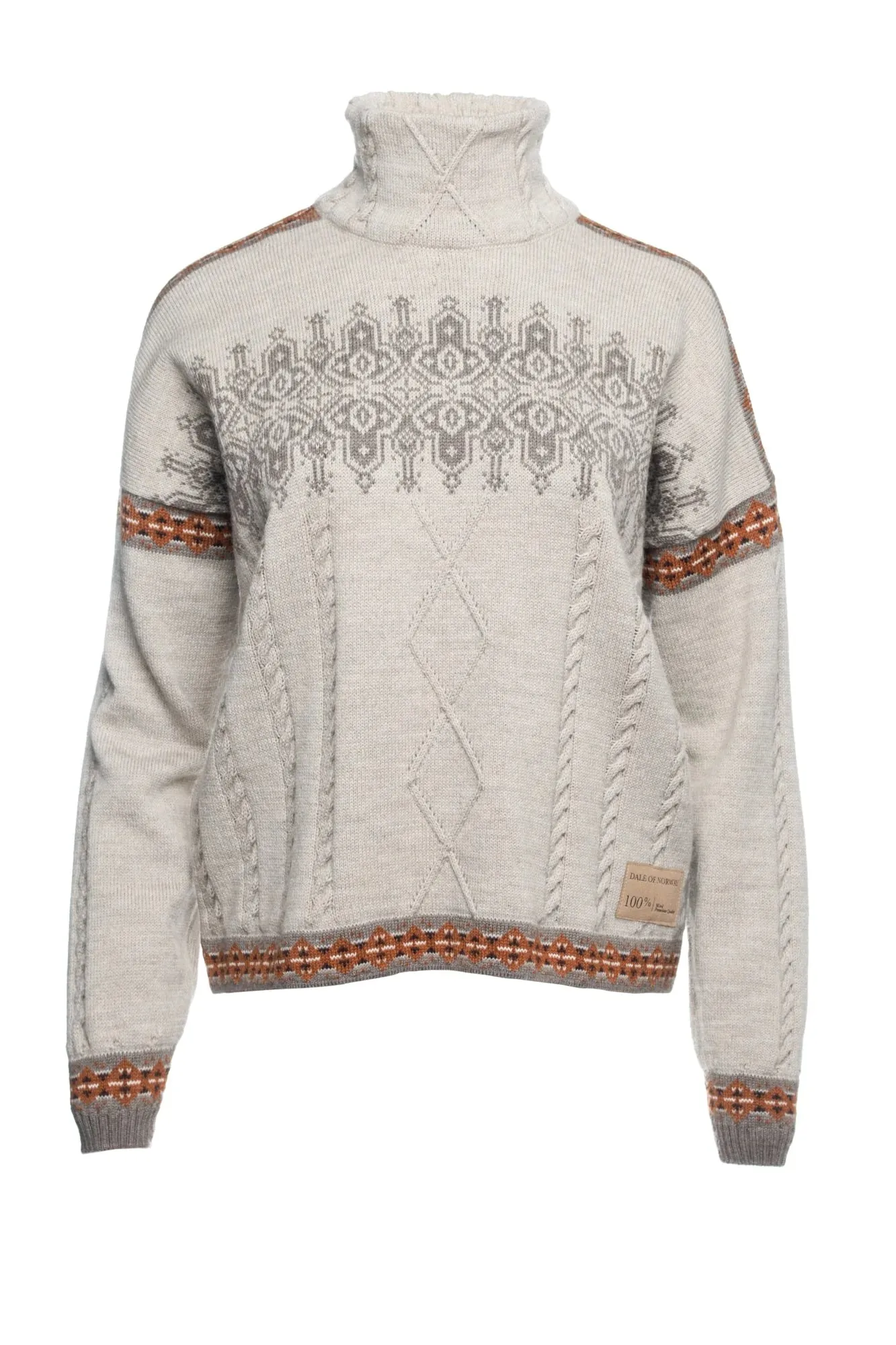 Dale of Norway | Aspoy Sweater | Women's | Sand/Copper/Mountainstone