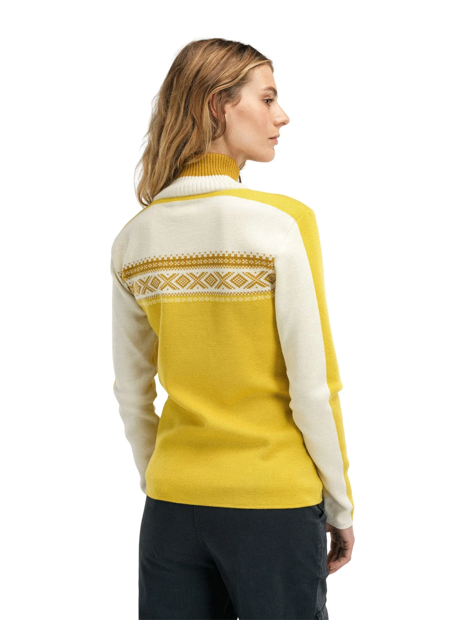 Dale of Norway | Dystingen Sweater | Women's | Sweet Honey/Off White/Mustard