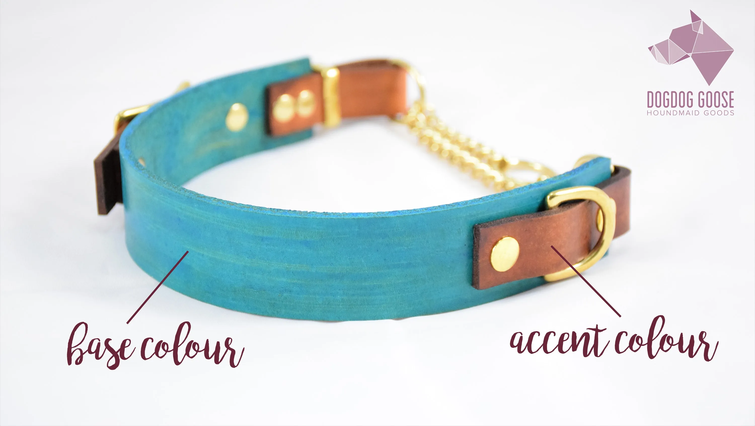 Design Your Own - The Hornburg BT Collar, Adjustable Heavy Duty Wide Biothane Martingale Dog Collar