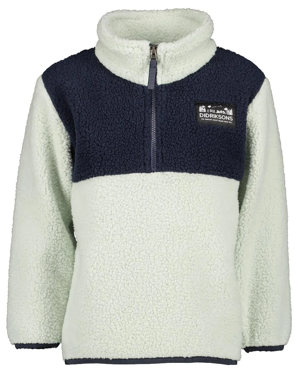 Didriksons Childrens Gosig Half Zip Sweater