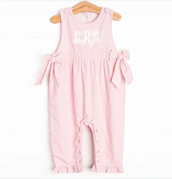 Eliza Corduroy Romper, Pink