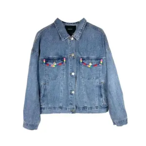 Embroidered Denim Jacket