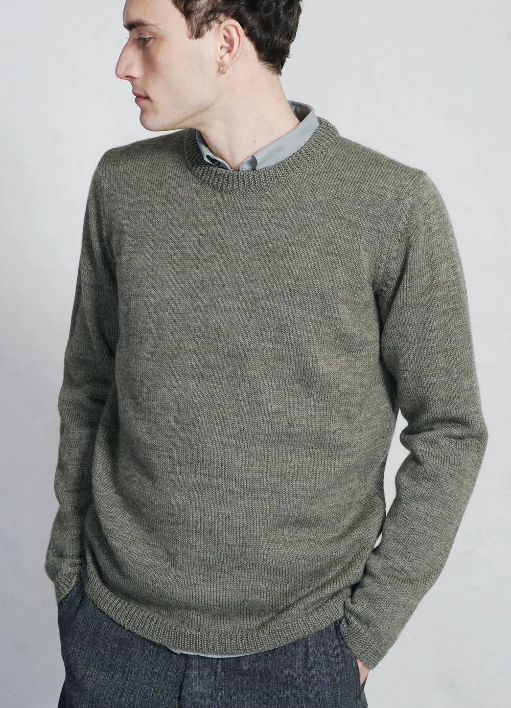 ESKE | Crew Neck Sweater | Hunter