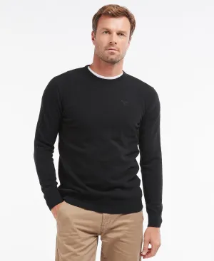 Essential Lambswool Crew Neck Sweatshirt - Black