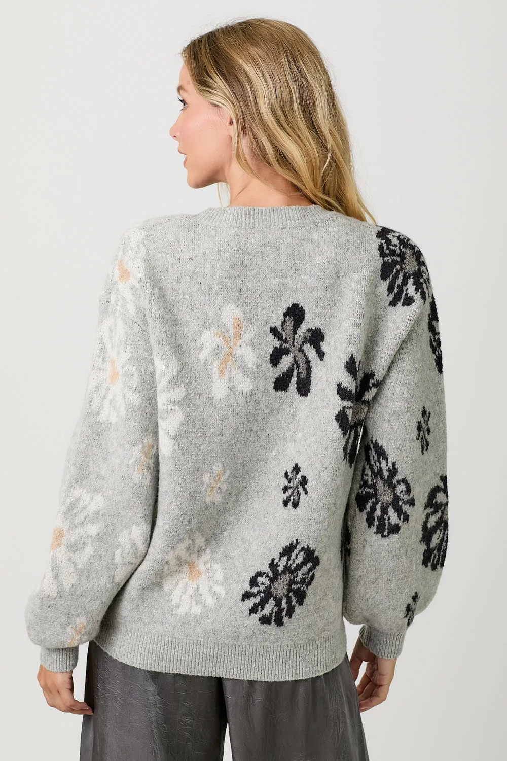 Floral Sweater